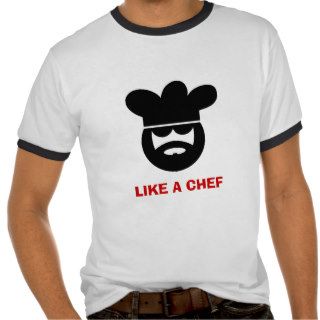 Funny cooking t shirt for men  Like a chef