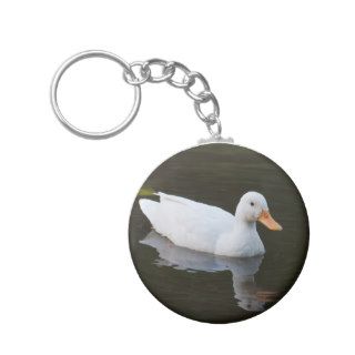 Little White Duck Key Chains