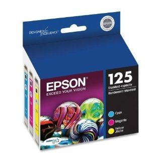 Epson Stylus(R) NX125/127/130/230/420/625/Worforce(TM) 320/323/325/520 DURABrite Ultra Color Ink Combo Pack (Includes 1 each of T125220 T125320 T125420) (335 x 3 Yield) Clr Ink Ctg Combo Pack, Part Number T125520