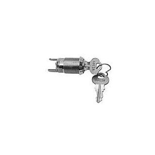 Key Lock Switch Single Pole Single Throw Round Terminal Key #2341 All Keyed Alike Electronic Component Switches