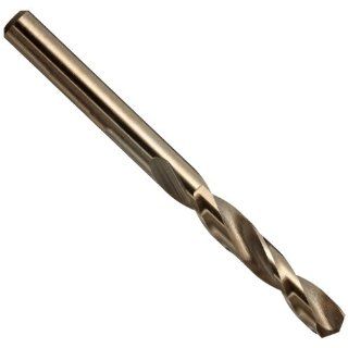 YG 1 D1119 High Speed Steel Screw Machine Drill Bit, Uncoated Finish, Straight Shank, Slow Spiral, 135 Degree, #37 Size, 13/128" Diameter x 1 13/16" Length (Pack of 10) Short Length Drill Bits