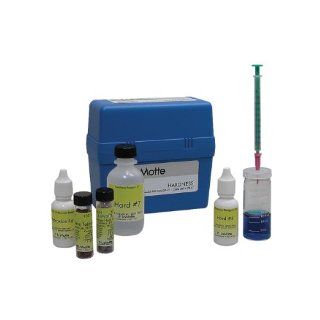 LaMotte 4824 DR LT 01 Calcium Magnesium and Total Hardness Direct Reading Titrator Individual Test Kit, 0 200ppm CaCO3 Range, 4ppm CaCO3 Sensitivity