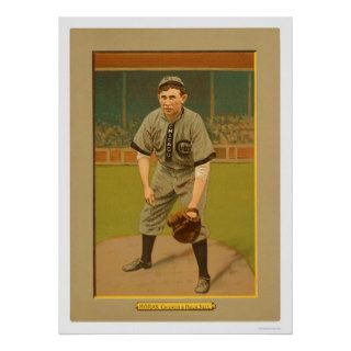 Pat Moran Cubs Phillies Baseball 1911 Poster