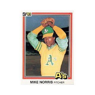 1981 Donruss #118 Mike Norris Sports Collectibles