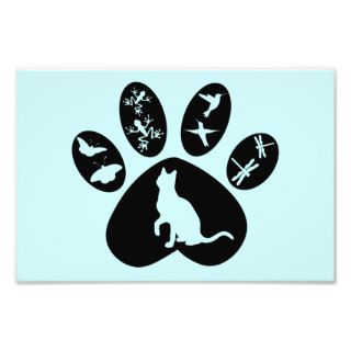 Animal Lover Paw Print Photo