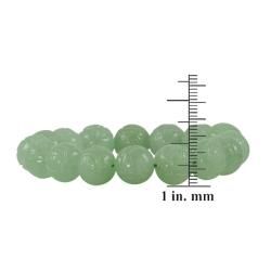 Gems For You Carved Dragon Jade Bead Stretch Bracelet Gems For You Gemstone Bracelets
