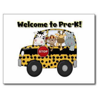 Welcome to Pre K Postcard