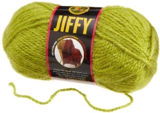 Lion Brand Yarn 450 132H Jiffy Yarn, Apple Green