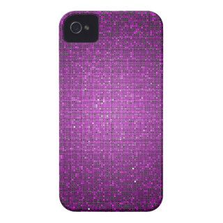Purple Glitter Sequin Mate ID™ iPhone 4/4S Case