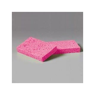 Small Cellulose Sponge, Pink, 2 Sponges per Pack, 24 Packs per Case Kitchen & Dining