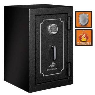 Winchester Safes Home and Office 7 Fire Safe Electronic Lock One Storage Drawer Black Gloss DISCONTINUED H 3020 7 7 E