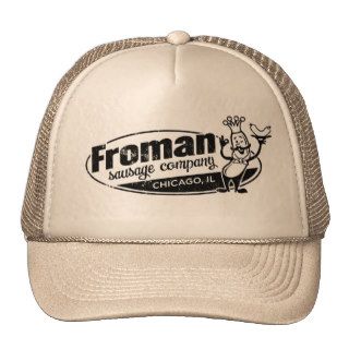 Froman Sausage co chicago illinois Hats