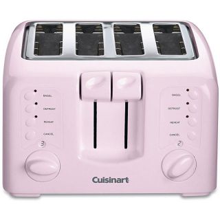Cuisinart CPT 140PK Cool touch 4 Slice Pink Toaster Cuisinart Toasters & Ovens