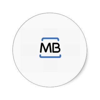 MB Logo Stickers