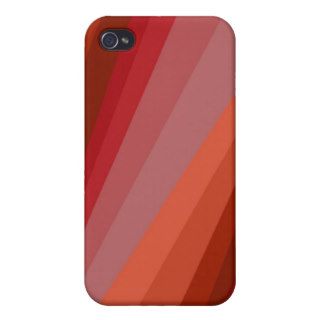 Spectrum (Red/Orange) iPhone Case iPhone 4/4S Cover