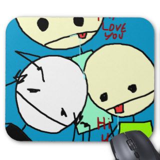 stupid people mouse pads