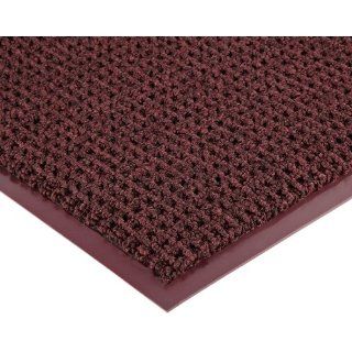 Notrax 138 Uptown Entrance Mat, for Upscale Entrances, 3' Width x 4' Length x 3/8" Thickness, Burgundy Floor Matting