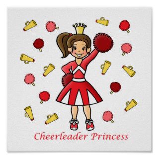 Cheerleader Princess Print