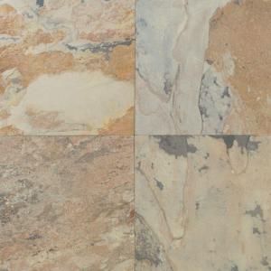 Daltile Natural Stone Collection Autumn Mist 16 in. x 16 in. Slate Floor and Wall Tile (10.68 sq. ft. / case) S77216161P