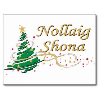 nollaig shona post cards