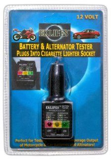 EKLIPES EK1 139 Black Automotive Dual Bank Battery and Alternator Tester Automotive