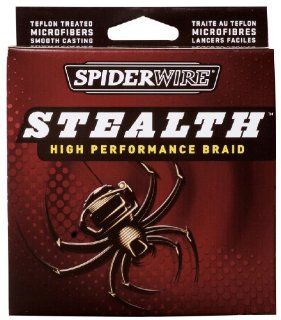 125 Yds. Spiderwire Stealth Braid  Superbraid And Braided Fishing Line  Sports & Outdoors