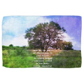 Colossians 315 Inspirational Bible Verse Towels