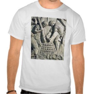 Construction of fortifications during campaign tee shirt