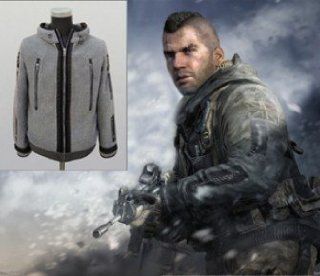 Call of Duty 6 Modern Warfare 2 Task Force 141 "Ghost" Jacket Cosplay Costume Toys & Games