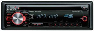 Kenwood KDC MP142 WMA/ CD Receiver with Front Panel AUX Input and Remote Control  Vehicle Cd Digital Music Player Receivers 