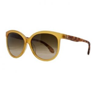 Calvin Klein CK Sunglasses Amber and Caramel with Smoke Gradient Lens CK4183 144 Clothing