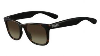 KARL LAGERFELD Sunglasses KS6001 129 Havana 52MM at  Mens Clothing store