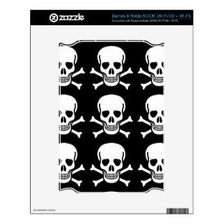 Skull and Crossbones NOOK Skin