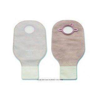 New ImageTM Drainable Pouch Without Filter Color Code Blue Flange 2 3/4" (70 mm) Color Beige   Box of 10