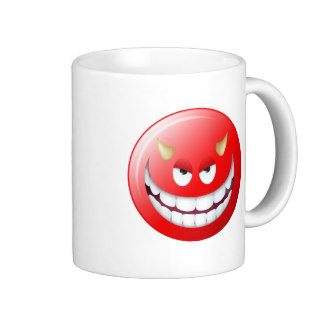 Devil Smiley Face 2 Coffee Mug