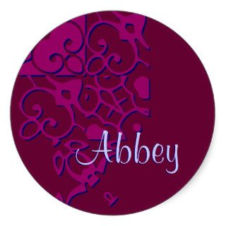 Abbey Designer Name II Sticker