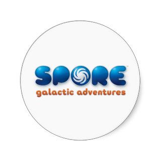 Spore Galactic Adventures Logo Stickers