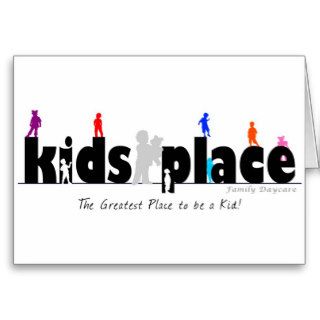 Kids Place Daycare Card