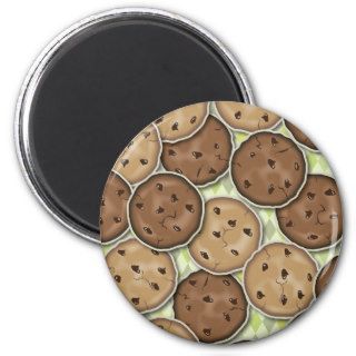 Chocolate Chip Cookies Refrigerator Magnets