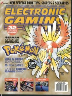 ELECTRONIC GAMING MONTHLY #134 Pokemon Jet Grind Radio Mat Hoffman 9 2000 Entertainment Collectibles
