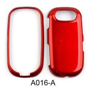 Pantech Ease P2020 Honey Dark Red Hard Case/Cover/Faceplate/Snap On/Housing/Protector Cell Phones & Accessories