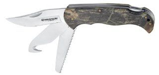 Magnum Camo Hunter Knife  Hunting Knives  Sports & Outdoors
