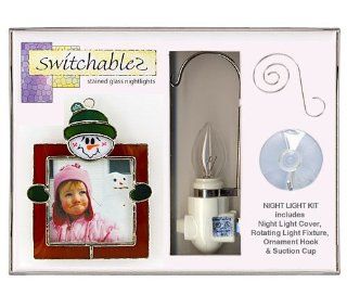 Switchables   SW156K   Snowman Frame   Stained Glass Night Light Kit 