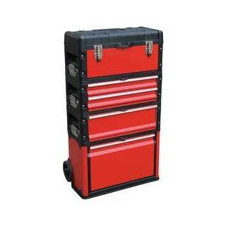 Westward 13T139 Tool Box, 5 Dia Wheels, 8000 cu. in., Red Toolboxes