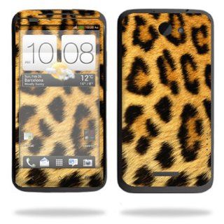 Protective Skin Decal Cover for HTC One X+ Plus Cell Phone AT&T Sticker Skins Cheetah Cell Phones & Accessories
