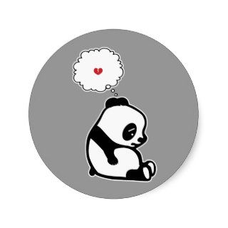 Sad Panda Stickers