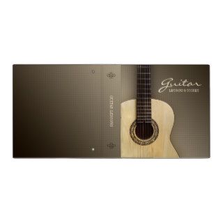 Classical Guitar binder