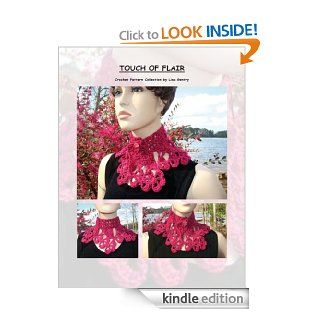 Touch Of Flair   Crochet Pattern 159 for Neck Warmer eBook Lisa Gentry, Marian Nelson Kindle Store