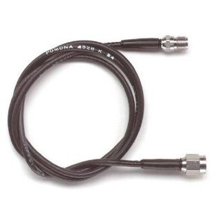 Pomona 4528 X 48 SMA Male To SMA Female Cable Assembly, RG142B/U Cable Type, 48" Length Electronic Components