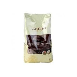Callebaut Dark Chocolate Mousse Mix   75% Cocoa (Product of Belgium), TEN Bags, Each is 28.2 Oz (Pack of 10)  Grocery & Gourmet Food